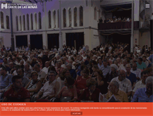 Tablet Screenshot of festivalcantedelasminas.org